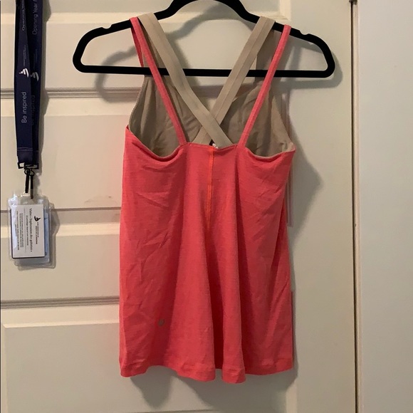 Pink and tan lulu tank - Picture 2 of 4